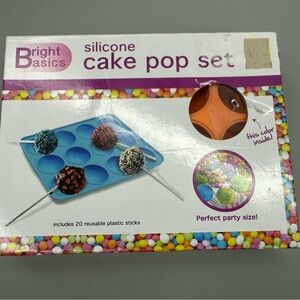 Bright Basics Silicone Cake Pop Kit Set